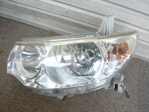 左 ヘッドライト HID タントカスタム　L375S　H21　Xリミテッド KOITO　100-51944　取付部割れ欠け無し　ディスチャージ