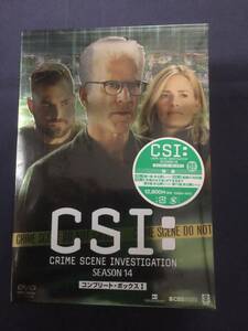 【未開封】【セル】DVD『CSI:科学捜査班　シーズン14・vol①・②・③・④』まとめて4巻セット