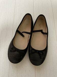 Zara Girl Black Ballet Shoes 31 (эквивалент Японии 20 см) Mijo (перевод)