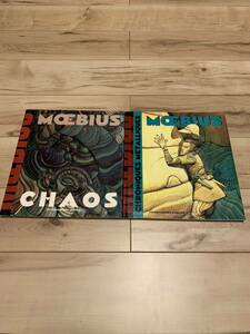 洋書Chroniques metalliques/Chaos moebius メビウス 画集 大友克洋 宮崎駿