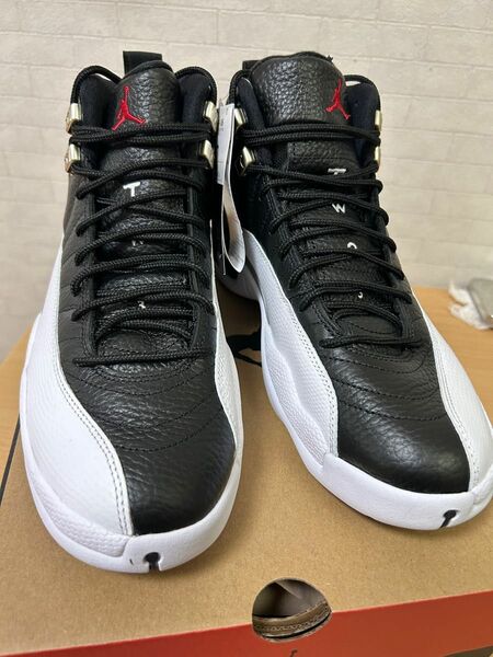 NIKE AIR JORDAN 12 ナイキエアジョーダン12 プレイオフ 黒 白 CT8013 006 28cm