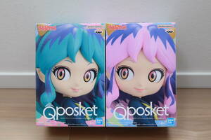 ★《新品未使用》うる星やつらアニメver. Q posket-LUM-制服ver. フィギュア AB2種セット　　プライズ景品未開封グッズ人形ラムちゃん