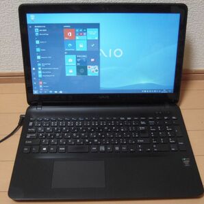 【動作確認】VAIO Fit15E VJF151 Core i5 4GB 320GB Windows10 Pro バッテリ無