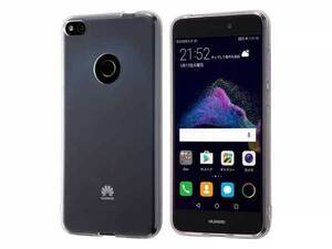 HUAWEI nova lite ソフトケース クリア TPUカバー 透明感 一体感 衝撃 ストラップホール シンプル 保護 イングレム RT-HWNLTC3-CM