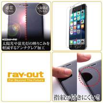 iPhone 6 Plus 液晶画面保護フィルム 反射防止 アンチグレア マット さらさら 指紋防止 イングレム RT-P8F-B1_画像3