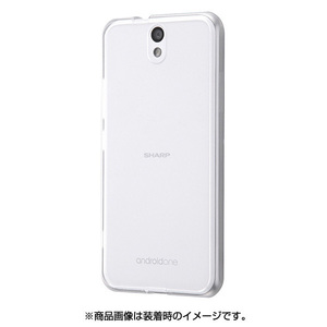 Y!mobile Android One S1 ハードケース クリア ハイブリッドカバー 硬度2H 衝撃 保護 端末 シンプル イングレム RT-ANO2CC2-C