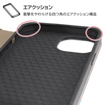 iPhone 14 13 手帳型 スマホ ケース カバー Denim デニム ライト ブルー 耐衝撃 カード ポケット スタンド_画像6