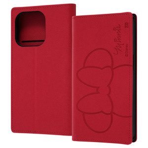 iPhone 14Pro 手帳型 スマホ ケース カバー ディズニー ミニー キャラクター グッズ 耐衝撃 カード ポケット スタンド