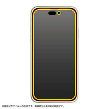 iPhone 14ProMax ダイヤモンド ガラス フィルム ブルーライトカット 反射防止 ブラック 10H 全面保護 頑丈 丈夫_画像4