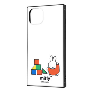 iPhone 14 Plus スマホ ケース カバー ミッフィー つみきあそび Miffy うさぎ うさこちゃん グッズ 耐衝撃 頑丈