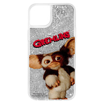 iPhone 14 Plus スマホ ケース カバー グレムリン ギズモ ラメ グリッター キラキラ GREMLINS GIZMO シルバー キャラクター グッズ_画像1