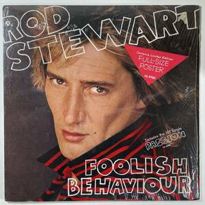 23452【US盤★良盤】 Rod Stewart/Foolish Behaviour ※シュリンクステッカー