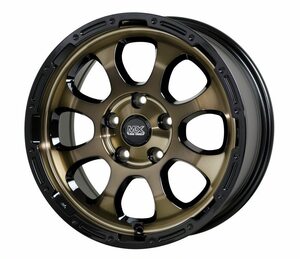 シティオフ系スタイルに! ヤリスクロス ジューク マッドクロス グレイス 7.0J×17in IS38 114.3 LS EXE 215/55R17 新品4本SET!