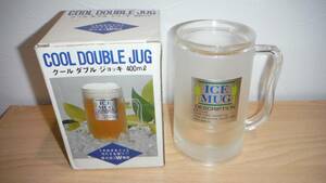 ★☆ほぼ未使用　COOL DOUBLE JUG クールダブルジョッキ400ml　☆★