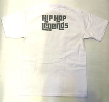 BH15)PRO TEAM HIPHOP LEGENDS プリント Tシャツ半袖/WHITE/LA/HIPHOP/M/HIPHOP/B系_画像3