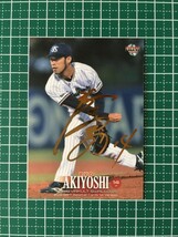 即決のみ！★BBM 2018年 プロ野球 ベースボールカード 1stバージョン #300 秋吉亮【東京ヤクルトスワローズ】金箔サイン シリアル 18★_画像1