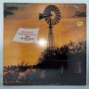 Jazz Funk LP - The Crusaders - Free As The Wind - ABC - NM - シュリンク付