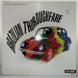 Brazilian Jazz Fusion LP - Various - Brazilian Thoroughfare - Luv N' Haight - VG+ - シュリンク付