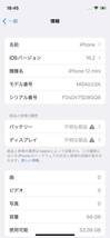 iPhone 12 mini 64GB SIMロック無し ホワイト_画像7