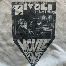 1970s【vintage】Rivoli Theatre Organ Power Front and Back Print 半袖スウェット おそらくUSA製_画像4