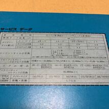 超貴重☆ スプリンター SPRINTER E70 昭和57年8月発行 取扱説明書 取説 取扱書 中古☆_画像4