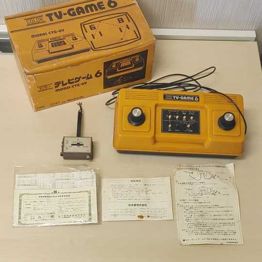 数量は多い 任天堂 テレビゲーム6 未開封未使用 1977年 新品 家庭用
