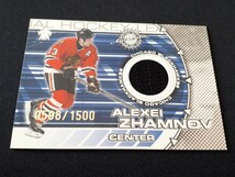 希少 NHL カード ジャージー JERSEY CARD #10 ALEXEI ZHAMNOV / CORY STILLMAN /1500 シリアルナンバー入り_画像1
