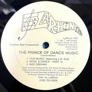 【HOUSE】【BREAKBEATS】The Prince Of Dance Music - Untitled EP / LaRhon LaRhon #28 / #29 / VINYL 12 / US