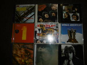 名盤 The Beatles ザ・ビートルズ 関連　Wings john lennon paul mccartney まとめてセット　9枚