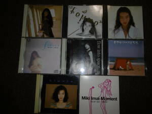 名盤 今井美樹　8枚セット　retour ファム mocha fiesta flow into space be with lluvia miki imai moment tour 1997 pride