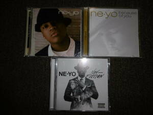 貴重廃盤 Ne-Yo(ニーヨ) まとめて 3枚セット in my own words 国内盤帯付き because of you 国内盤 non fiction 輸入盤