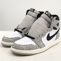 【中古】NIKE AIR JORDAN 1 RETRO HIGH OG White Cement エアジョーダン1 サイズ28.5cm DZ5485-052 ナイキ[240017551248]_画像1