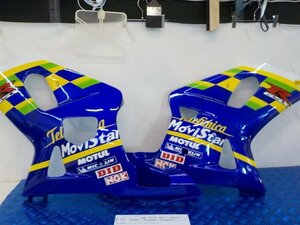 D225●〇★中古　スズキ　GSX-R600？　サイドカウル　サイドカバー　5-4/12（ま）★