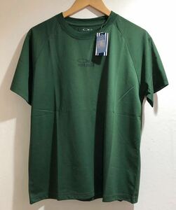 M【新品】OP メンズ プリントTシャツ オーシャンパシフィック ロゴTシャツ 半袖Tシャツ タグ付き カーキ 春夏 サーフ ブランド 吸汗速乾