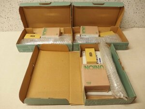 0430239s【UNION ステンミラー ＋ ステンヘアライン ３箱 セット】ユニオン/ステンレス/建具/把手/交換部品/長期保管品