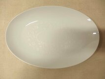 0430515w【Noritake ISETAN ORIGINAL プレート】皿/ノリタケ/伊勢丹/オーバルプレート/41.5×27.5×H4.3cm程/中古品_画像1