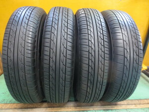 ☆スピスタ☆タイヤ　ヨコハマ　DNA ECOS ES300　135/80R12　4本　12T123　中古　20-2　18-2