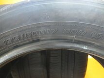 ☆スピスタ☆タイヤ　ダンロップ　ENASAVE EC300+　195/60R17　4本　中古　17T1747　20_画像3