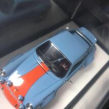 限定品 1/43 メイクアップ ヴィジョン makeup VISION Porsche 911 Carrera RSR 2.8 1973 Gulf Blue /Orange VM024L ガルフ ポルシェ カレラ_画像9