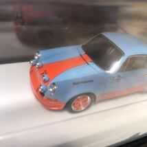 限定品 1/43 メイクアップ ヴィジョン makeup VISION Porsche 911 Carrera RSR 2.8 1973 Gulf Blue /Orange VM024L ガルフ ポルシェ カレラ_画像3