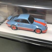 限定品 1/43 メイクアップ ヴィジョン makeup VISION Porsche 911 Carrera RSR 2.8 1973 Gulf Blue /Orange VM024L ガルフ ポルシェ カレラ_画像8