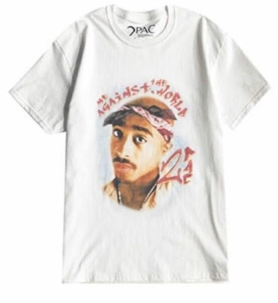 2pac We Against The World Tee Sサイズ　tシャツ