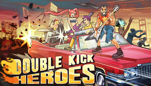 【Steamキー】 Double Kick Heroes 日本語対応 リズムシューティング