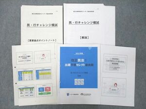 UE25-033辰巳法律研究所＆リーダーズ総合研究所 行政書士試験 改正民法！出題予想セレクト過去問等 プリントセット 2021 17S4D