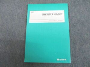 UH11-038 四谷学院 現代文総合演習 テキスト 2022 夏期 10m0B