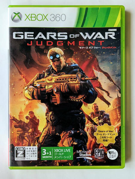 ギアーズ オブ ウォー ジャッジメント GEARS OF WAR JUDGMENT ★ XBOX 360 / XBOX ONE / SERIES X