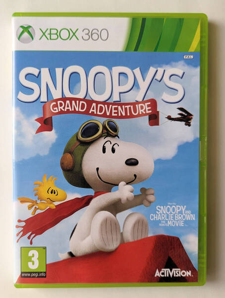 スヌーピーのグランドアドベンチャー ピーナッツ ムービー SNOOPY`S GRAND ADVENTURE EU版 ★ XBOX 360