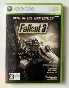 フォールアウト3 ゲームオブザイヤーエディション FALLOUT III Game of the Year Edition ★ XBOX 360 / XBOX ONE / SERIES X