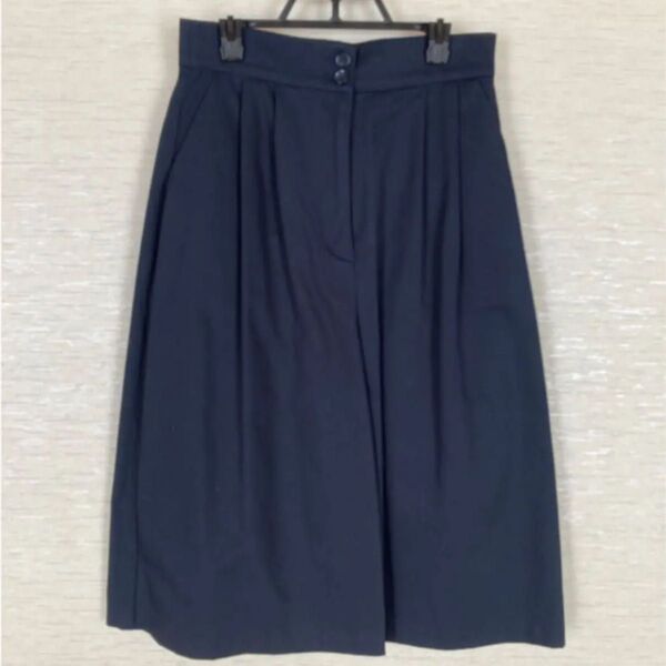 【SENSE OF PLACE by ……】ガウチョワイドパンツネイビー*38