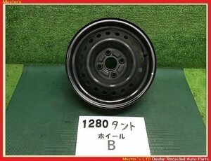 【送料無料】LA600S タント 前期 純正 スチールホイール 14×4.5J 4穴-100 1本のみB 鉄ホイル 42611-B2021